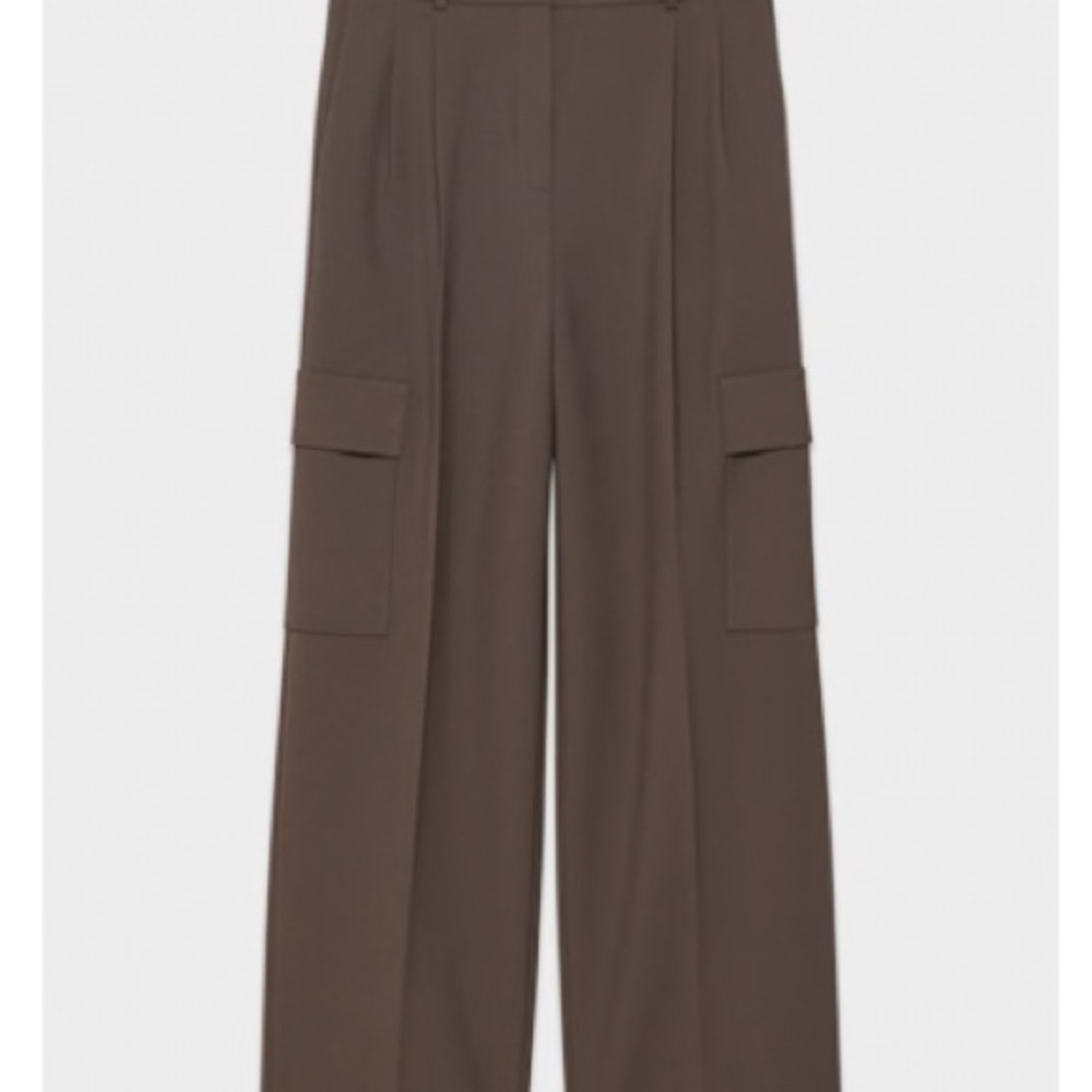 Aritzia Spotlight Cargo Pant Rich Mocha Brown